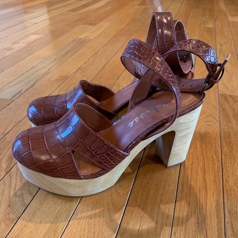 Matisse Sunset Platform Sandals Shoes Size 7